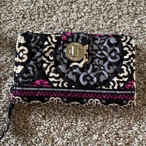 Turn lock Vera Bradley wallet